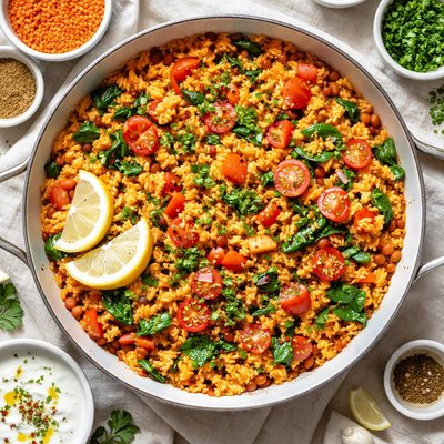 Image of Red Lentil Pilaf