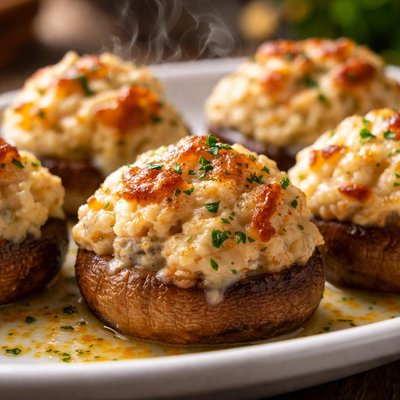 Image of Red Lobster Crab Stuffed Mushrooms