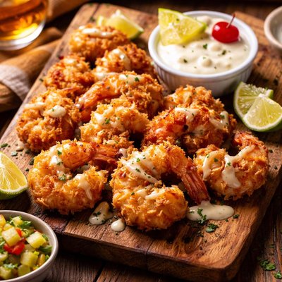 Image of Red Lobster Pina Colada Shrimp by Todd Wilbur