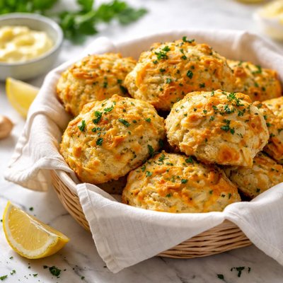 Image of Vegan Red Lobster Style Cheddar Bay Biscuits