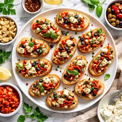 Image of Red Pepper and Artichoke Bites