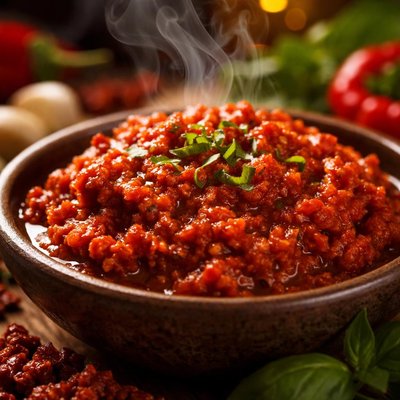 Image of Red Pepper and Sun Dried Tomato Pate