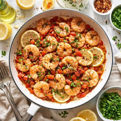 Image of Red Pepper Lemon Shrimp