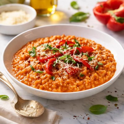 Image of Red Pepper Risotto