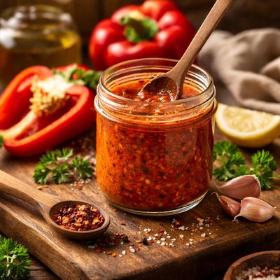 Image of Red Pepper Vinaigrette