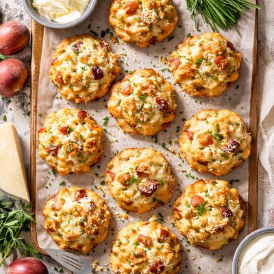 Image of Red Potato Parmesan and Chive Drop Biscuits Rsc