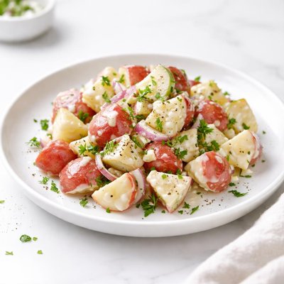 Image of Red Potato Salad Goes with Bbq
