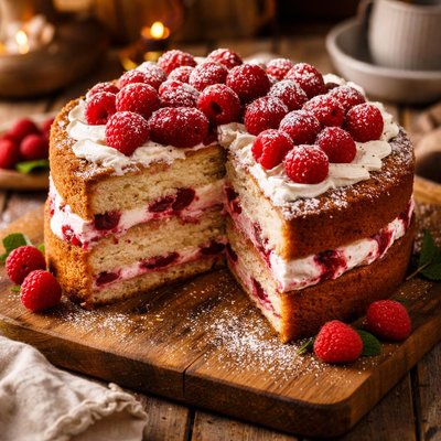 Image of Red Raspberry Cake