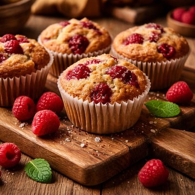 Image of Red Raspberry Muffins