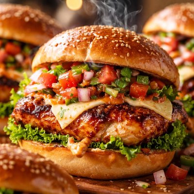 Image of Red Rocker Margarita Chicken Sandwiches
