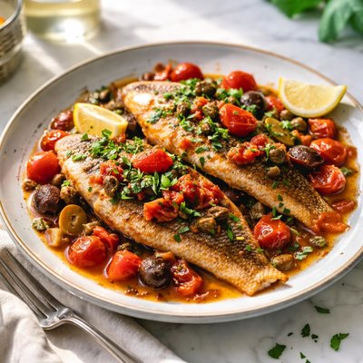 Image of Red Snapper Provencal