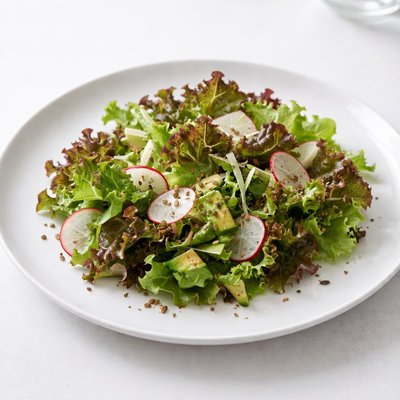 Image of Red Tipped Leaf Lettuce Salad