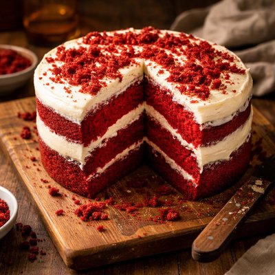 Image of Red Velvet Cake of Urban Legend Fame