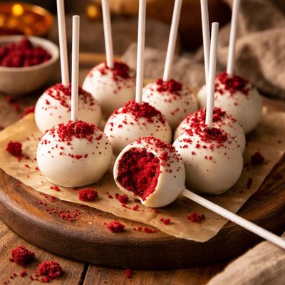 Image of Red Velvet Cake Pops