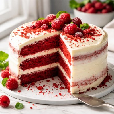 Image of Red Velvet Cake Reduced Calorie Version