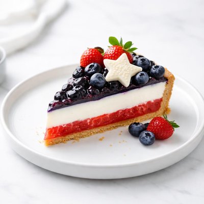 Image of Red White Blue Pie