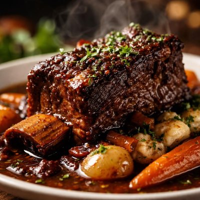 Image of Red Wine Braised Short Rib