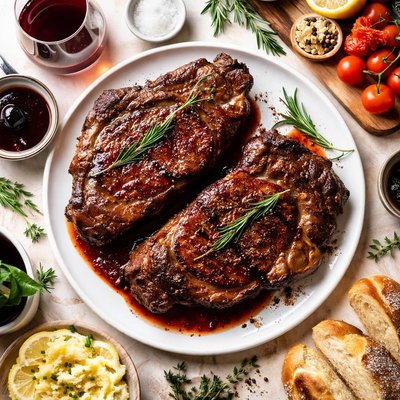 Image of Red Wine Ribeyes