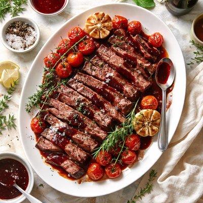 Image of Red Wine Steak