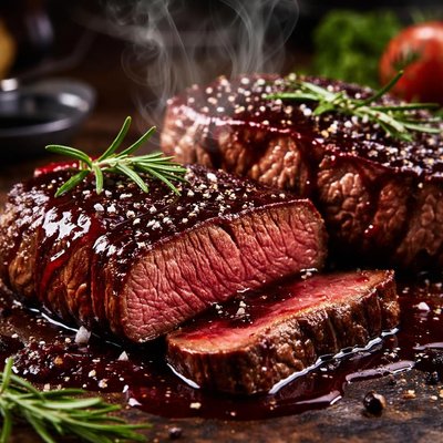 Image of Red Wine Steaks