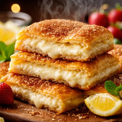 Image of Reduced Fat Cheesecake Crescent Bars