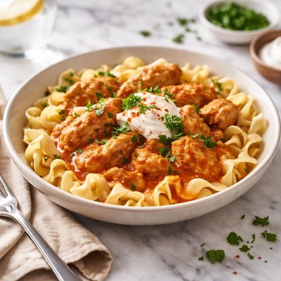 Image of Reduced Fat Chicken Paprikash