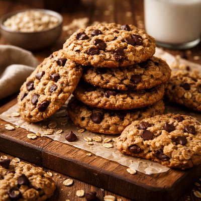 Image of Reduced Fat Oatmeal Chocolate Chip Cookies
