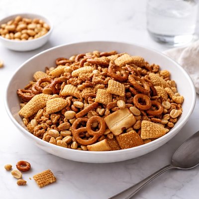 Image of Reduced Fat Party Mix Recipe