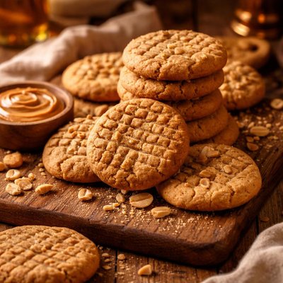 Image of Reduced Fat Peanut Butter Cookies