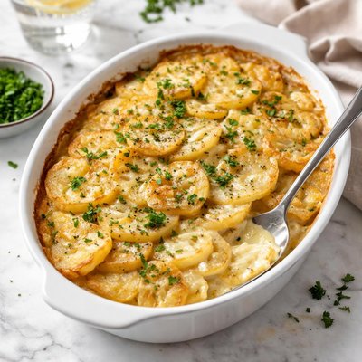 Image of Reduced Fat Scalloped Potatoes