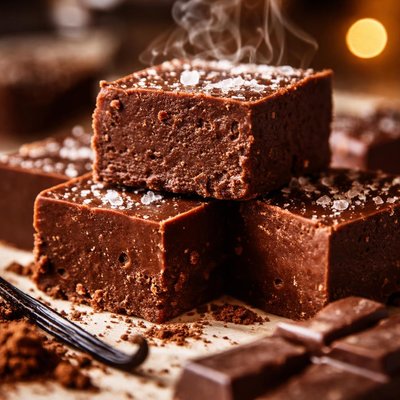 Image of Reduced Sugar Chocolate Fudge