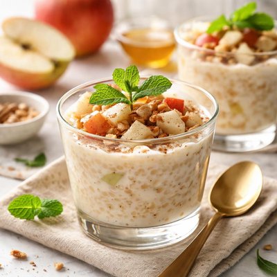 Image of Refreshing Apple Tapioca Pudding