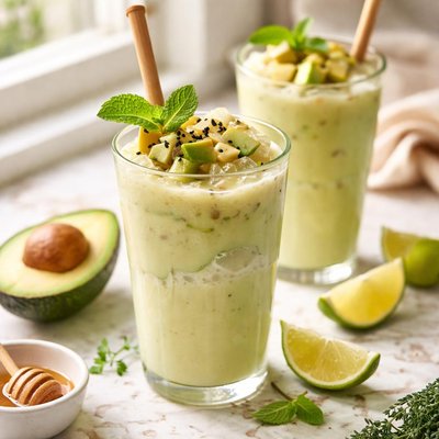 Image of Refreshing Asian Avocado Drink