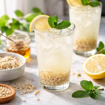 Image of Bebida refrescante de cebada Keto