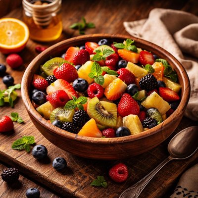 Image of Refreshing Fresh Fruit Salad