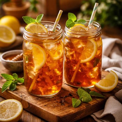Image of Refreshing Lemon Ice Tea