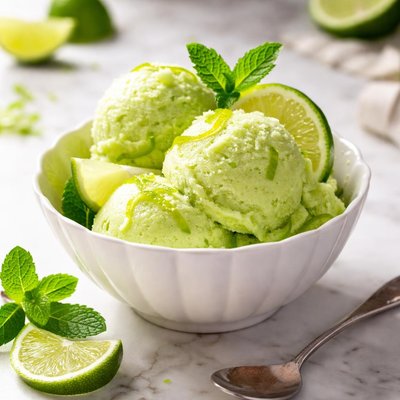 Image of Refreshing Lime Sherbet