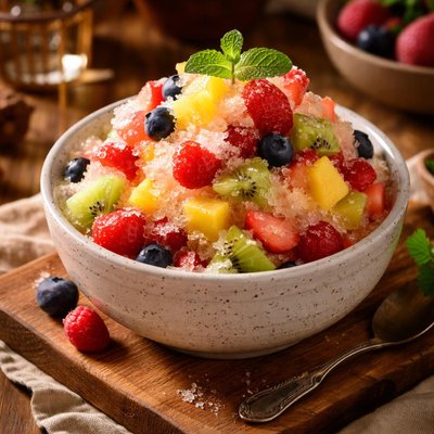 Image of Refreshing Mixed Fruit Ice