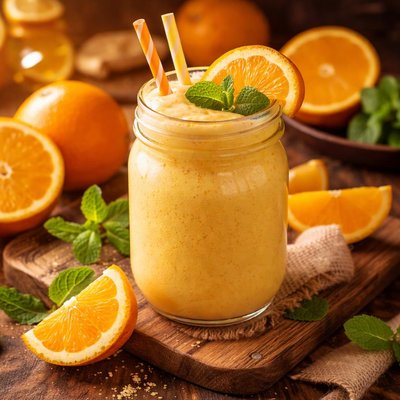 Image of Whole30 Refreshing Orange Smoothie