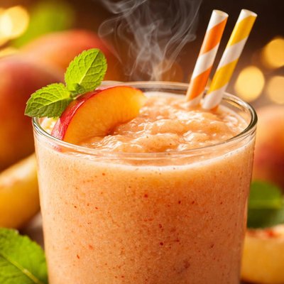 Image of Refreshing Peach Smoothie