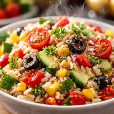Image of Whole30 Refreshing Rice Salad