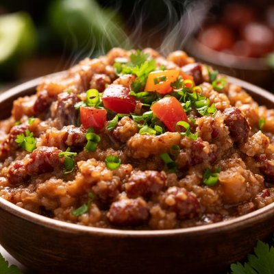 Image of Refried Anasazi Beans