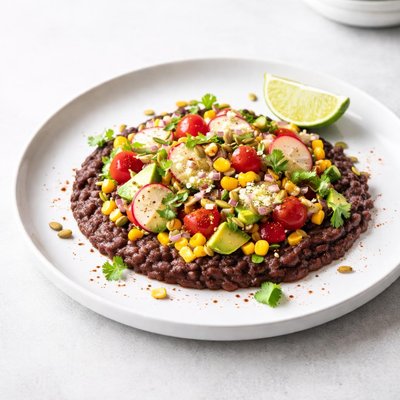 Image of Refried Black Bean Salad