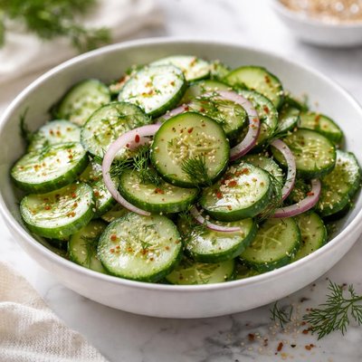 Image of Refrigerator Cucumber Slices