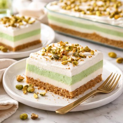 Image of Refrigerator Pistachio Dessert