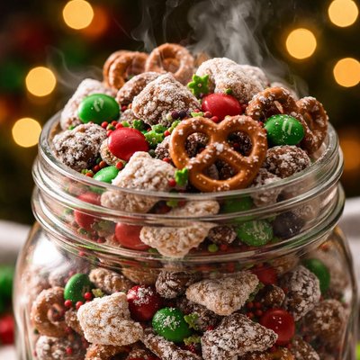 Image of Reindeer Chow in a Jar