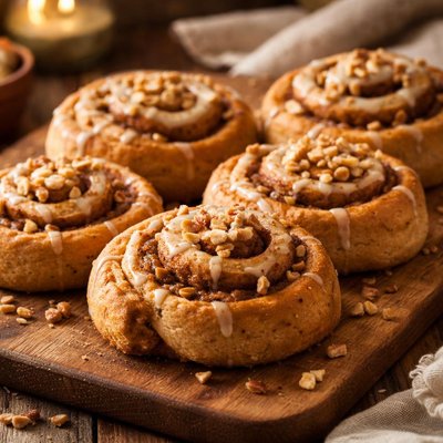 Image of Relatively Healthy Cinnamon Buns