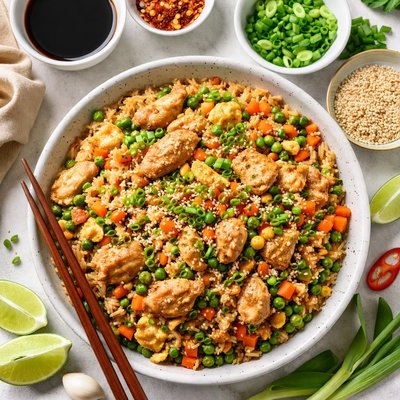 Image of Restaurant Quality Chinese Chicken Fried Rice