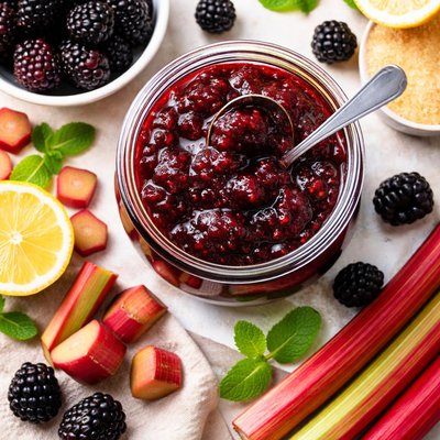 Image of Rhubarb Blackberry Jam