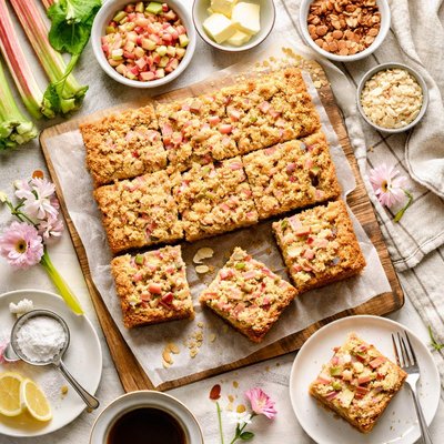 Image of Rhubarb Coffee Cake